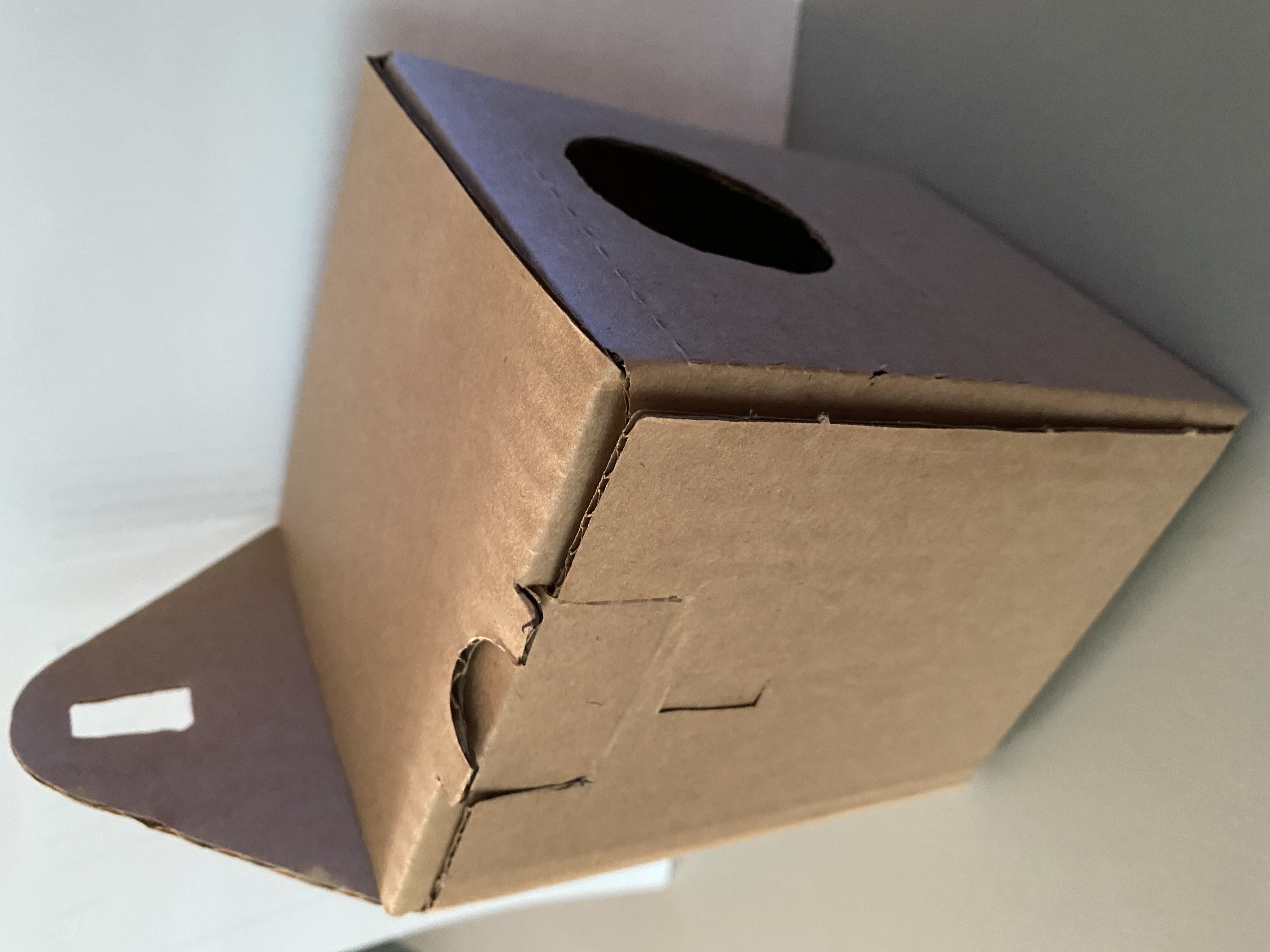 Cardboard Nest Box 1